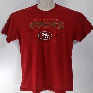 NFL San Francisco 49ers Large Red T-Shirt